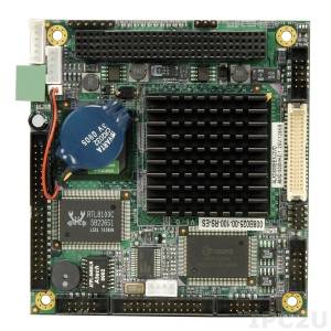 PM-LX-800 PCI-104 процессорная плата с AMD LX800 500МГц, VGA, LAN, 2xUSB 2.0, CompactFlash Socket, слот расширения 1xPCI-104