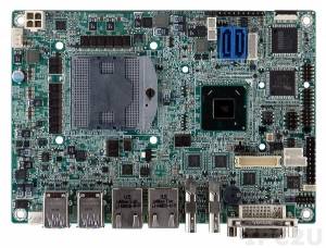 NANO-QM770 Процессорная плата EPIC, Socket G2 для процессора Intel Core i7/i5/i3 22нм, чипсет Intel QM77, DDR3, Dual HDMI/ DVI-I/ LVDS, 2xGb LAN, 2 x SATA 6Gb/s, 2xUSB 2.0, 4xUSB 3.0, Audio, PCIe Mini card