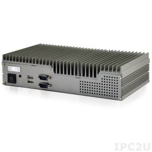 ECN-380-QM87i-i5/4G Встраиваемый компьютер, Intel Core i5-4400 2.7ГГц, чипсет Intel QM87, 4Гб DDR3 RAM, 2xHDMI, VGA, 2xGbit LAN, 4xUSB2.0, 2xUSB3.0, 2xCOM, 2x2.5&quot; SATA HDD Bay, 2xMini-PCIe, iRIS-1010 опция, питание 12В DC