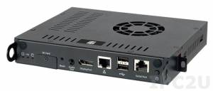 IOPS-Q67-I5-4GB Мультимедиа проигрыватель для цифровой информационной системы, Intel OPS, Intel Dual Core i5-2390T 2.7ГГц, 4Гб DDR3 SO-DIMM, DisplayPort, 1xIntel GbE, 2xUSB 2.0, COM, разъем JAE 80-pin, TDP 65Вт, mSATA 32Гб, слот SDHC, HD Audio