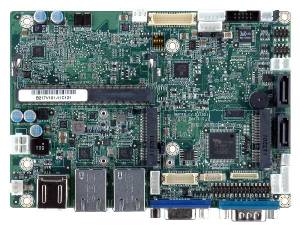 WAFER-CV-D25501 Процессорная плата формата 3.5&quot; Intel Atom D2550 1.86ГГц, DDR3, VGA/LVDS, Dual GbE, 4xCOM, 6xUSB 2.0, mSATA, 2xSATA 3Gb/s, 1 x PCIe Mini, 1 x PCIe Mini половинного размера