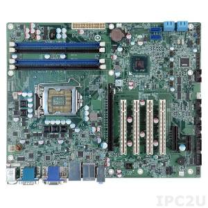 IMBA-Q670 Процессорная плата ATX, Intel Core i7/i5/i3/Pentium/Celeron LGA1155, чипсет Intel Q67, 240-pin DDR3 1333/1066МГц, 1xVGA, 1xHDMI, 1xDVI-D, 6xCOM, 1xLPT, 1xPS/2, 12xUSB, 6xSATA, 1xPCIe x16, 1xPCIe x1, 1xPCIe x4, 4xPCI, LAN, Audio