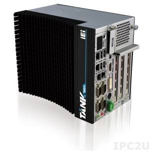 TANK-801-BTi-J1/2G/3A Защищенный компьютер с процессором Intel Celeron J1900 2ГГц, 2Гб DDR3L RAM, DisplayPort, DVI-I, 2xGb LAN, 4xCOM, 2xUSB 3.0, 2xUSB 3.0, отсек 2.5&quot; SATA HDD, Audio, PCIe Mini полноразмерный слот, 2xPCI, 1xPCIe x1, -20..70C